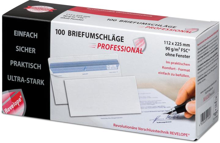 Immagine prodotto Magni 30051789 BUSTA RIVELATA, 112 x 225 mm, senza finestra (100 x)
