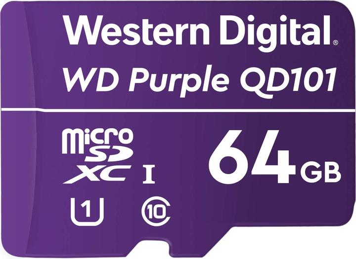 Produktbild WD Purple (64 GB, microSDXC, U1, UHS-I)