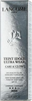 Actual product image Lancôme - Long-lasting foundation Teint Idole Ultra Wear Care & Glow (Make-up ) 30 ml - Shade: 305N (305N)