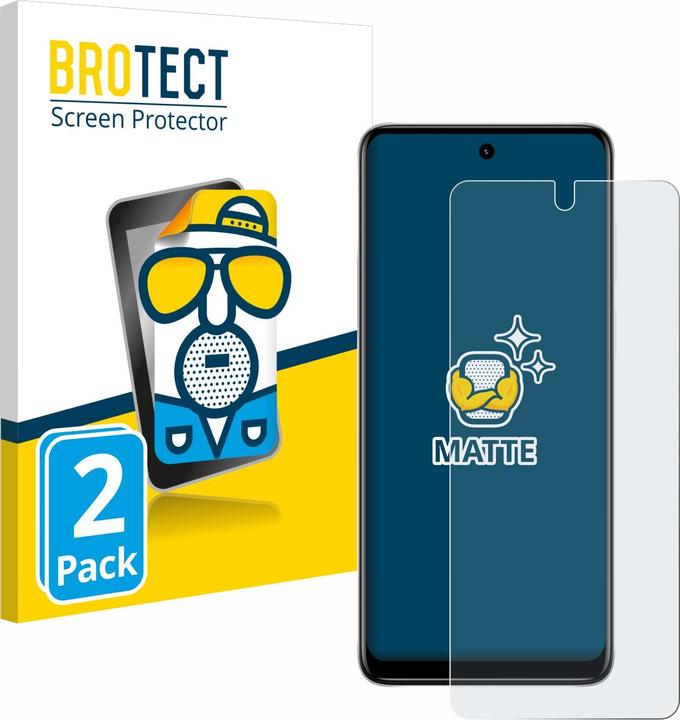 Produktbild BROTECT Entspiegelungs-Schutzfolie Displayschutz Matt (2 Stück, Motorola Moto E32s)