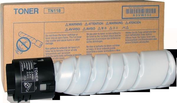 Actual product image Konica Minolta Original TN-118 Toner black 12,000 pages (A3VW050) (FC)