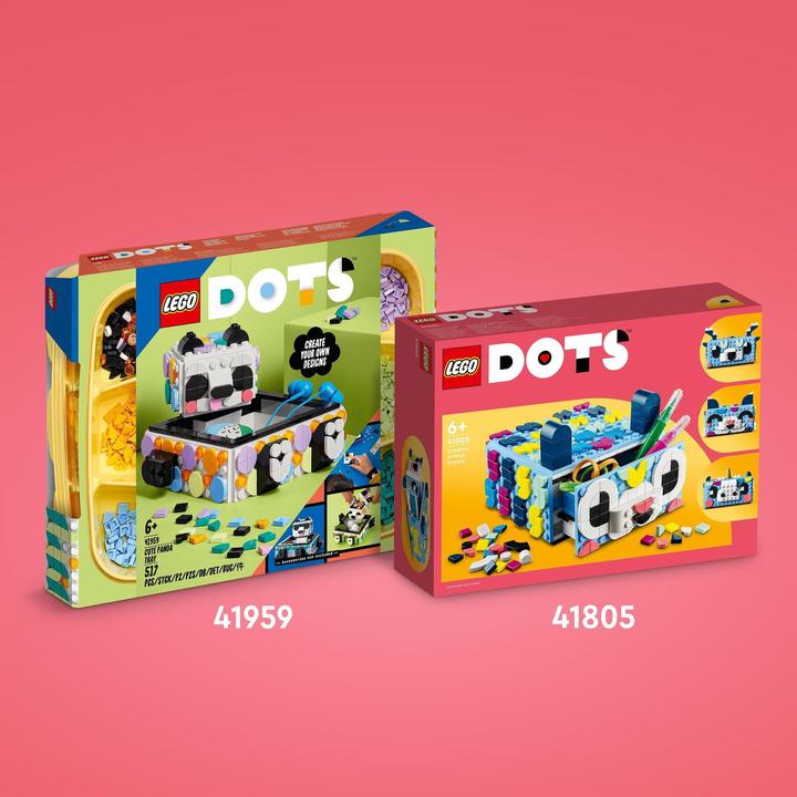 Produktbild LEGO Tier-Kreativbox mit Schubfach (41805, LEGO Dots)