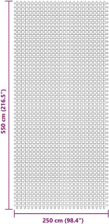 Actual product image VidaXL Camping carpet