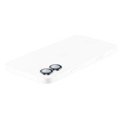 Actual product image Cellularline Camera Lens Ring - iPhone 16 / 16 Plus Tempered glass for camera protection (1 Piece, Apple iPhone 16 Plus, Apple iPhone 16)