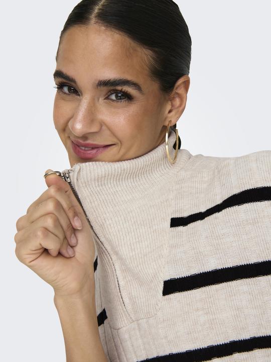 Actual product image Only Regular fit High neck Low shoulder Pullover Knitted jumper (XL)