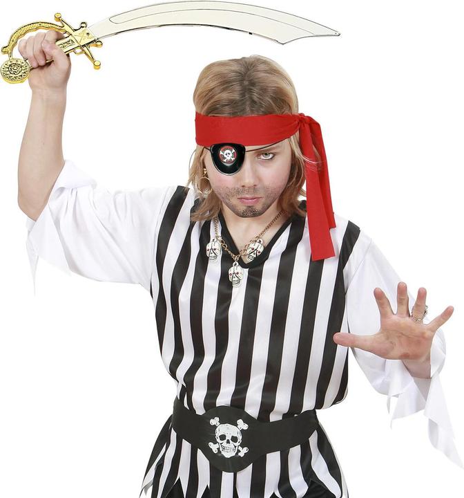 Actual product image Widmann Pirate saber with eye patch