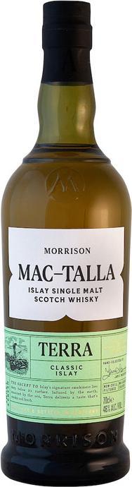 Actual product image Morrison Mac-Talla TERRA Classic Islay Single Malt Scotch Whisky 46% Vol. 0,7l in gift box (Scotch whisky, Single Malt)