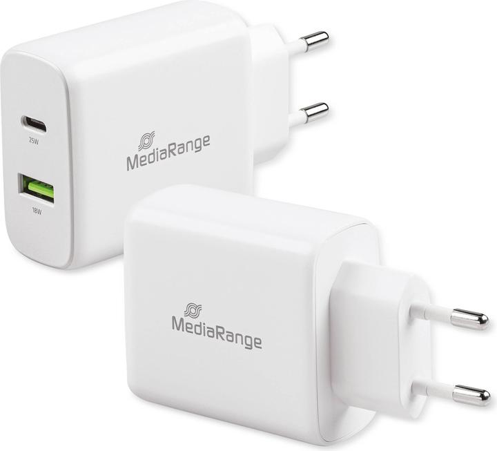MediaRange Steckdosen-Ladegerät (43 W)