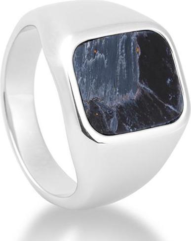 Produktbild Breuning Ring - E. Pietersit Blau (48, 585/14 K Gold)