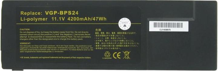Actual product image Sony VGP-BPS24 (3 Cells, 4200 mAh)