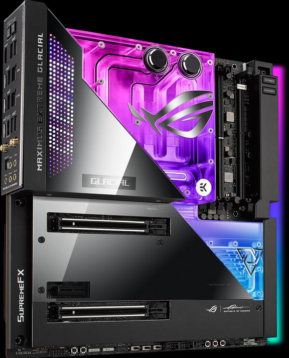 Image du produit ASUS ROG Maximus Z690 Extreme Glacial (LGA 1700, Intel Z690 (DDR5), E-ATX)