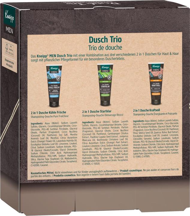 Produktbild Kneipp Men Dusch Trio (Körperpflegeset)