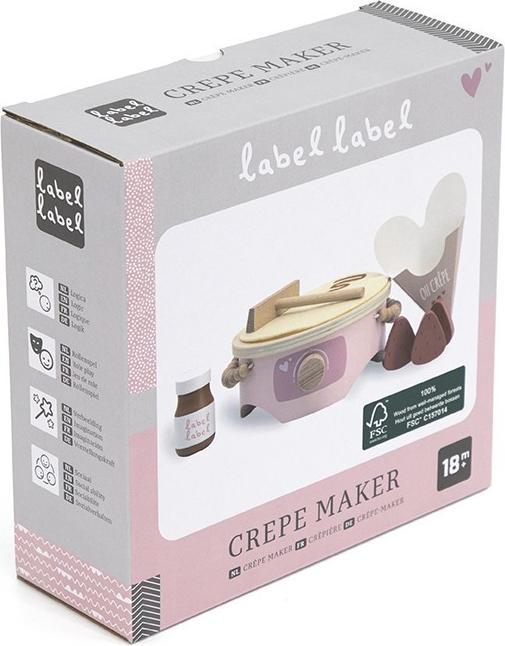 Image du produit Label Label Crêpes-Maschine – Pink