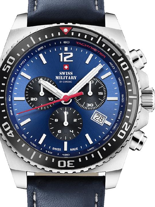 Swiss Military SM34093.04 Sport Chronograph 45mm 10ATM (Sportuhr, 45 mm)