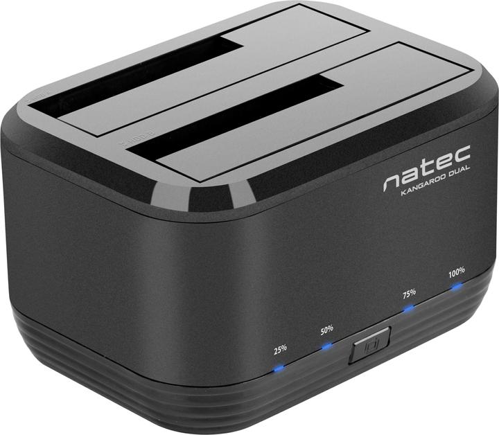 Actual product image Natec Kangaroo Dual USB 3.2 Gen 1 (3.1 Gen 1) Type-A (2.5", 3.5")