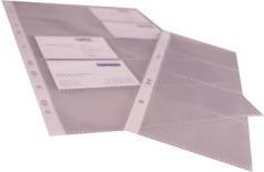 Produktbild Prooffice Visitenkarten-Hlle, DIN A4, PP-Folie, transparent (A4)