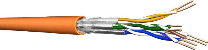 Draka Verlegekabel UC900 HS23, Cat 7, S/FTP, PiMF, orange, 500m Trommel (S/FTP, CAT7, 500 m)