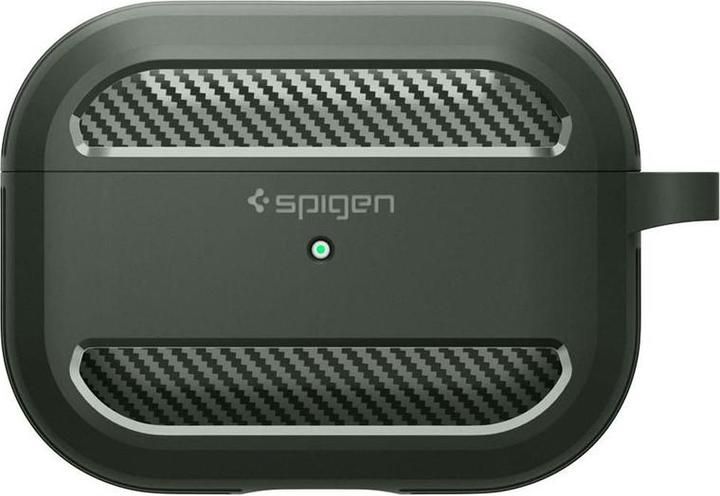 Actual product image Spigen Rugged Armor Apple Airpods Pro 1 Military Green (Headphone bag)