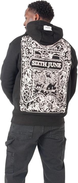 Produktbild Sixth June Kapuzensweatshirt mit Azulejos-Muster (L)