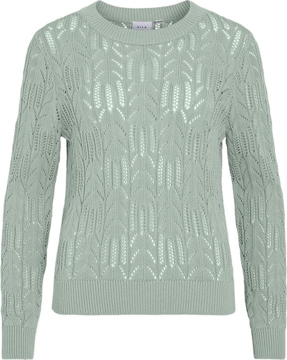 Vila Rundhals Strickpullover