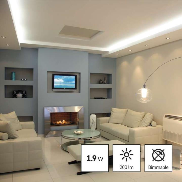 Produktbild Emos LED Lampe Classic JC / G4 / 1,9 W (21 W) / 200 lm / Warmweiss (G4, 2 W, 200 lm, 1 x, F)