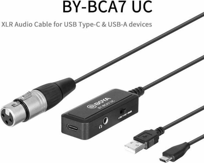 Image du produit Boya BY-BCA7 Câble microphone Lightning (6 m, Lightning)