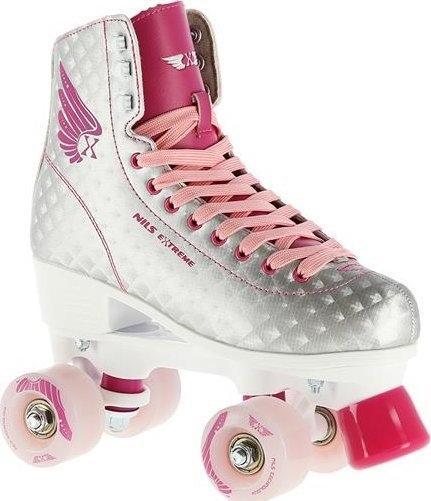 Image du produit Nils NQ14198 ARGENT-ROSE TAILLE M. 35 PATINS À ROULETTES EXTREME (35)