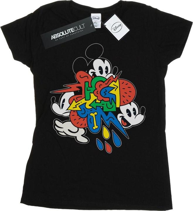 Immagine prodotto Disney Mickey Mouse Vintage Arrows Maglietta Donna (M)
