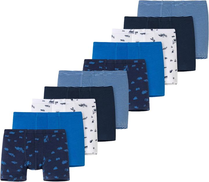 Blue, White according to excavator