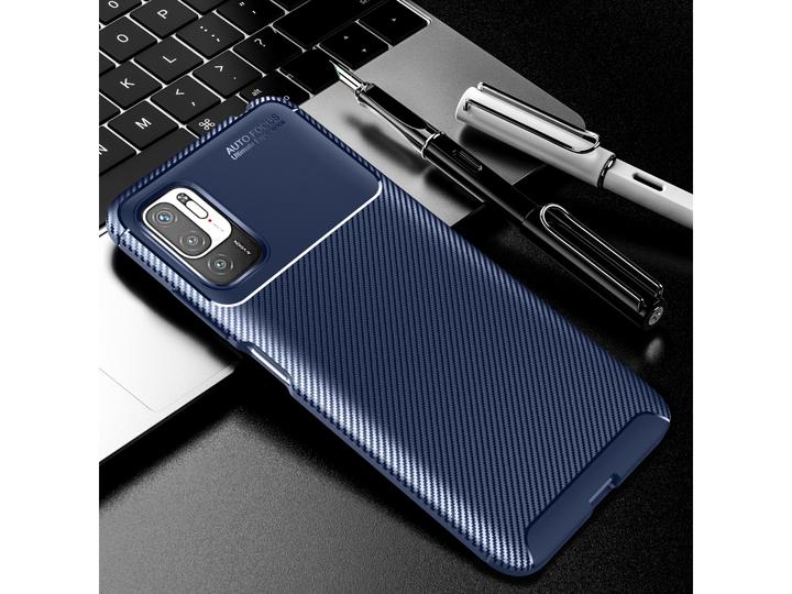 Image du produit Screenguard Xiaomi Redmi Note 10 5G Housse Design en carbone TPU Case (Xiaomi Redmi Note 10 5G)