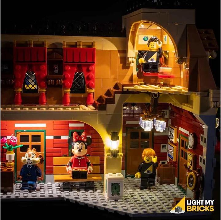 Produktbild Light my bricks LED Licht Set für LEGO Disney Zug mit Bahnhof