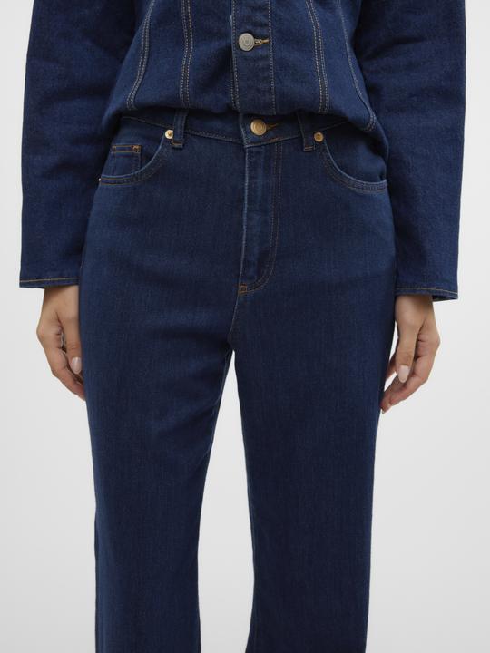 Actual product image Vero Moda VMTESSA Hohe Taille Weiter Beinschnitt Jeans Weit geschnitten (W30/L32)