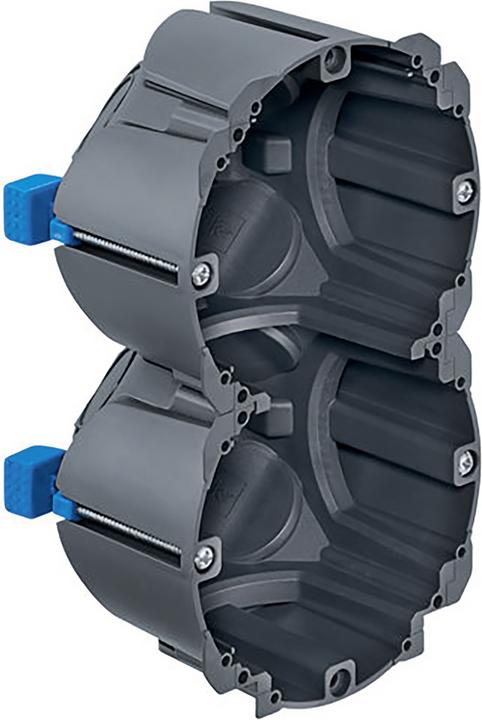 Steffen HSB Hohlwanddose D83 Gr.2x1 145x83x65mm grau