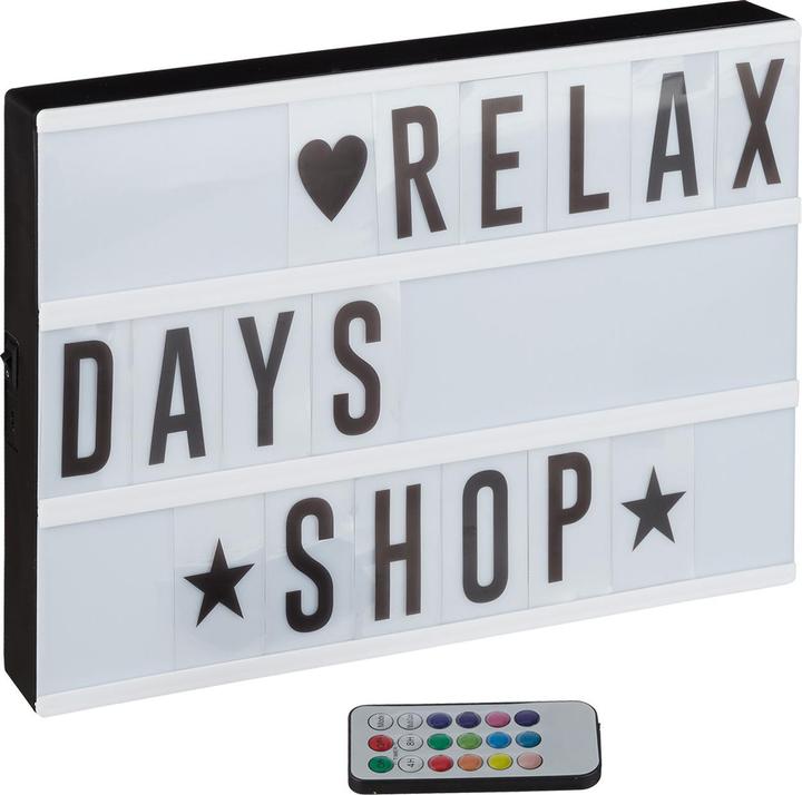Produktbild Relaxdays Lightbox