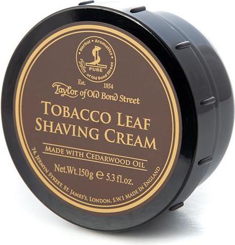 Image du produit Taylor of Old Bond Street Crème à raser Feuille de tabac 150ml (150 ml, Crème à raser)