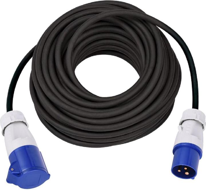 Produktbild Max Hauri maxCAMP CEE-Verlängerung H07RN-F3G1.5 IP44 3 polig (25 m, CEE 16/3)