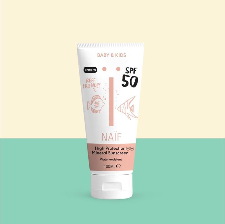 Produktbild Naïf Sonnencreme (Sonnencreme, SPF 50, 100 ml, 131 g)