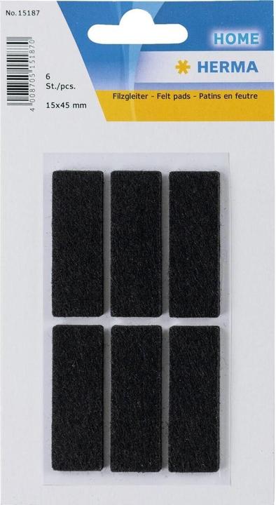 HERMA Filzgleiter (Filzgleiter, 6 Stück)