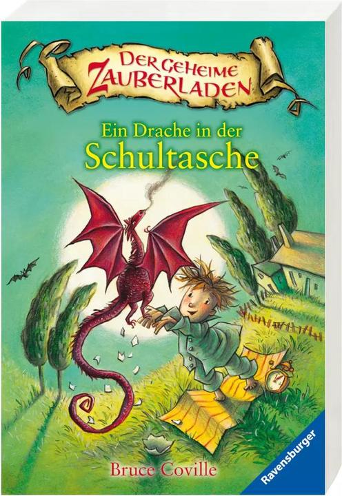 Actual product image Ravensburger Ein Drache in der Schultasche (German, Bruce Coville, Petra Meadow, Almud Kunert, 2005)