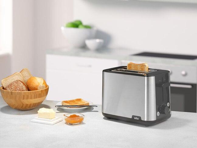 Actual product image Braun Toaster HT 1510 BK 2 slices