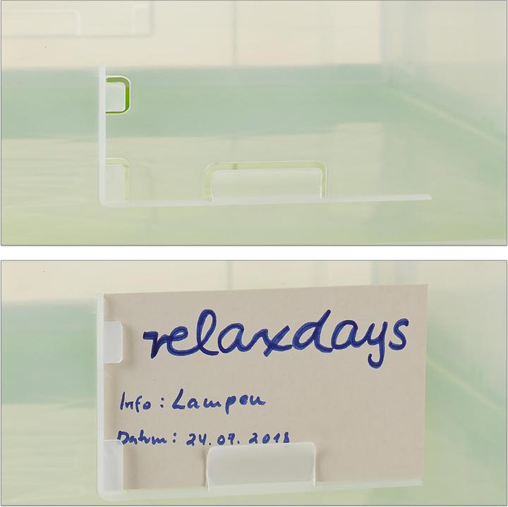 Image du produit Relaxdays Boîte de rangement avec couvercle (59.5 x 39.5 x 31.5 cm, 74 l)