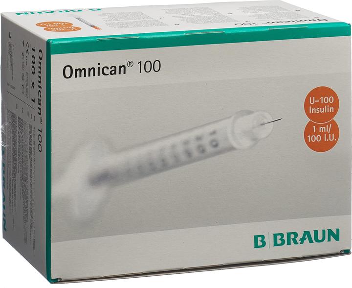 B.Braun Omnican Insulin 100 (Insulin injections)