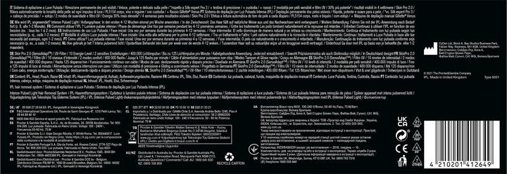 Nutritional values and ingredients Braun Silk-Expert Pro 5