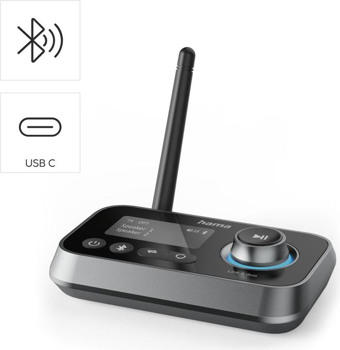Actual product image Hama Link.it duo (Transmitter & Receiver)