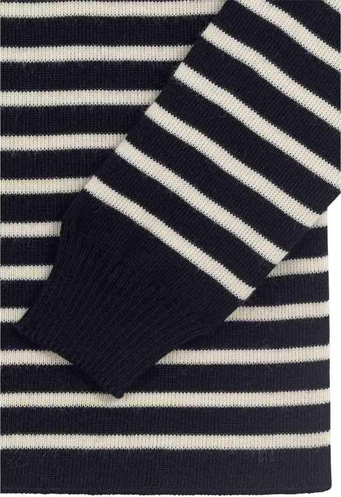 Produktbild Le Minor Pullover mit Rundhalsausschnitt Marinière (XL)