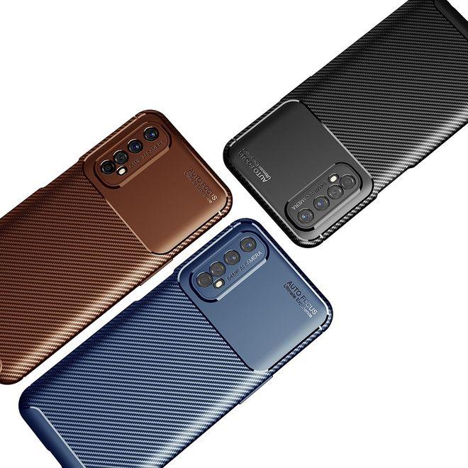 Image du produit MU Classic Série Softcase TPU en fibre de carbone (Realme 7)