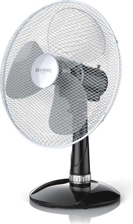 Image du produit Brandson Ventilateur de table, 42 cm Ø, angle d'inclinaison 30°, oscillation env. 85°, ventilateur 50W (54 dB)
