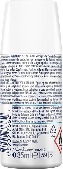 Image du produit Rexona Déodorant en spray Nonstop Protection Cotton Dry Mini 35 ml (Spray, 35 ml)
