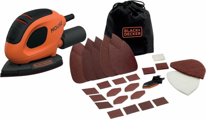 Black & Decker BEW230BC-QS (Smerigliatrice a delta, 55 W)