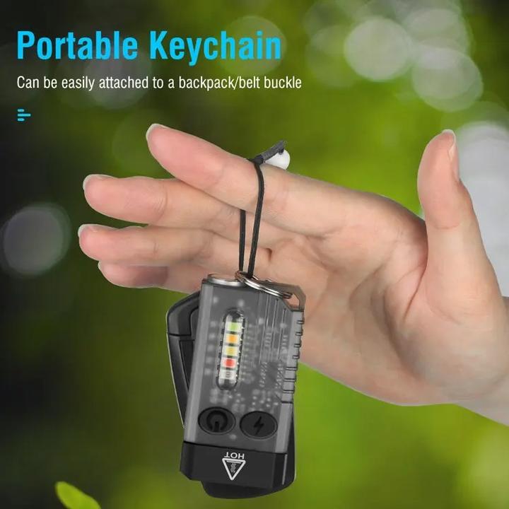 Produktbild Boruit V10L - Led-Taschenlampe mit High-Power-Licht 1000 Lumen - mit Warnton (1000 lm)
